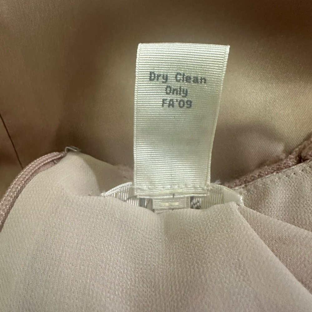 J. Crew Collection Cream Sheath Dress Silk/Wool Blend Sz 6 - Picture 5 of 5